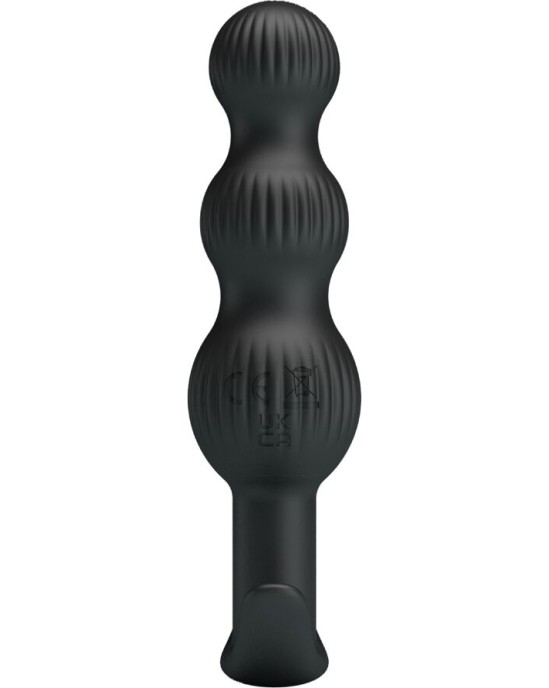 Pretty Love SIDNEY ANAL VIBRATOR 10 VIBRATIONS BLACK