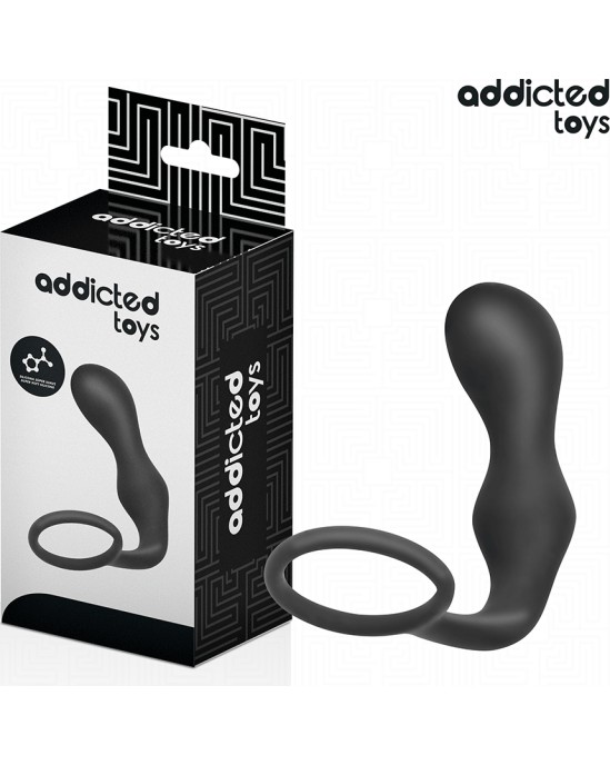 Addicted Toys ANAL PLUG WITH RING SILICONE MODEL 3