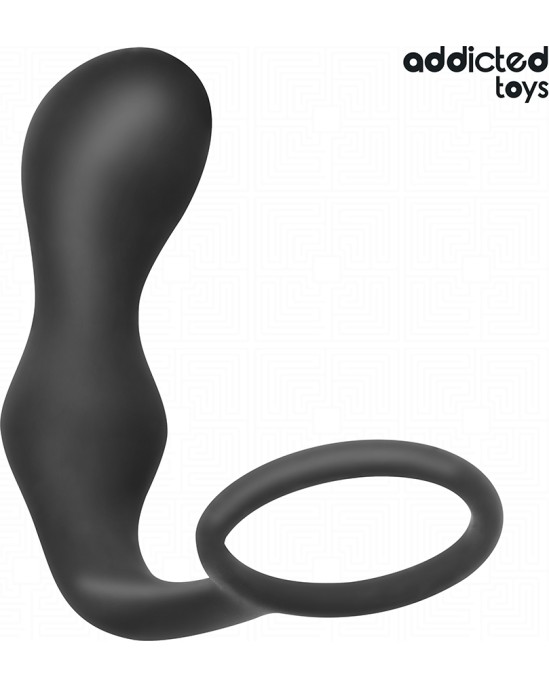Addicted Toys ANAL PLUG WITH RING SILICONE MODEL 3