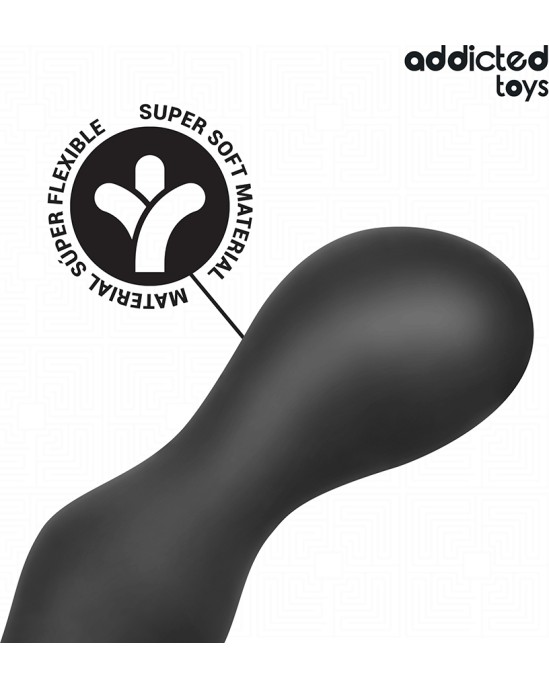 Addicted Toys ANAL PLUG WITH RING SILICONE MODEL 3