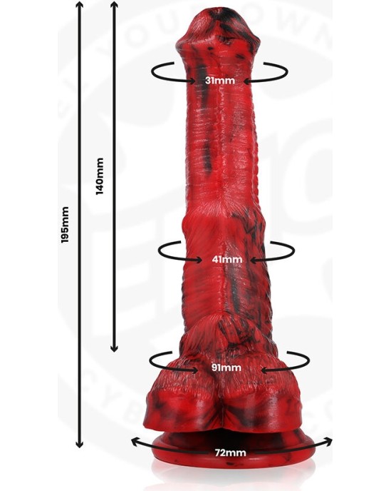 Epic DILDO VULCANUS NIGHT DRAGON