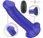 Intense Fun INTENSE - VICTORIA VIBRATOR WITH SUCTION CUP 10 VIBRATIONS DARK BLUE REMOTE CONTROL