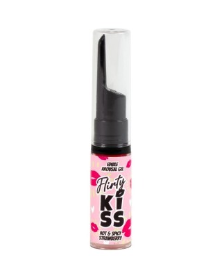 Secretplay Cosmetic SECRETPLAY - FLIRTY KISS GELS WITH ORAL SEX EFFECTS STRAWBERRY & MINT 2 x 8 GR