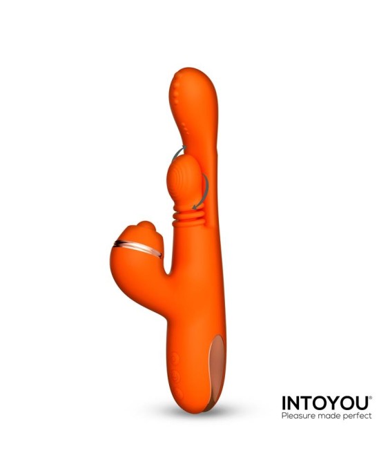 Intoyou Ethan Vibrator 360? G-spot Massage with Multifunction Caps