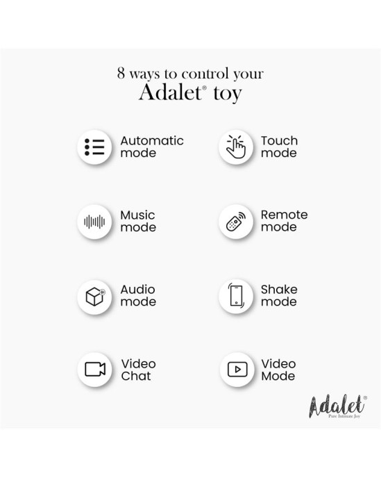 Adalet Gently G-Point Vibrator with APP Pink