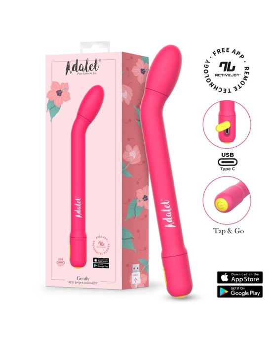 Adalet Gently G-Point Vibrator with APP Pink