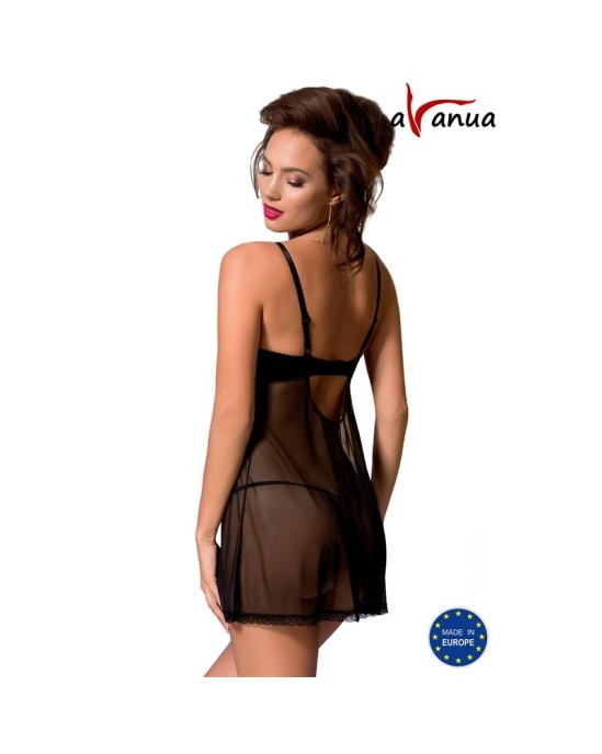 Avanua VALENTIN Chemise melns/sarkans