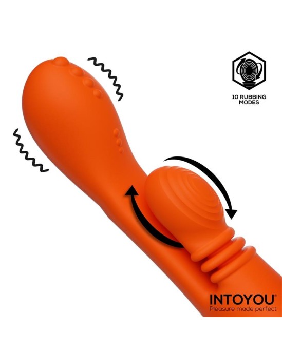 Intoyou Ethan Vibrator 360? G-spot Massage with Multifunction Caps