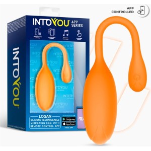 Intoyou App Series Logan Vibrating Egg with App Unibody Orange