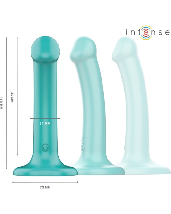 Intense Fun INTENSE — KATIE VIBRATORS AR SŪCĒJTAUSI 10 VIBRATIONS BLUE TĀLVADĪBAS PULTI