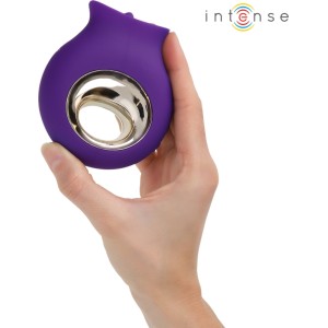 Intense Fun INTENSE — TULI KLITORA STIMULĀTORS 9 VIBRĀCIJAS UN 9 OSCILĀCIJAS PURPURA.