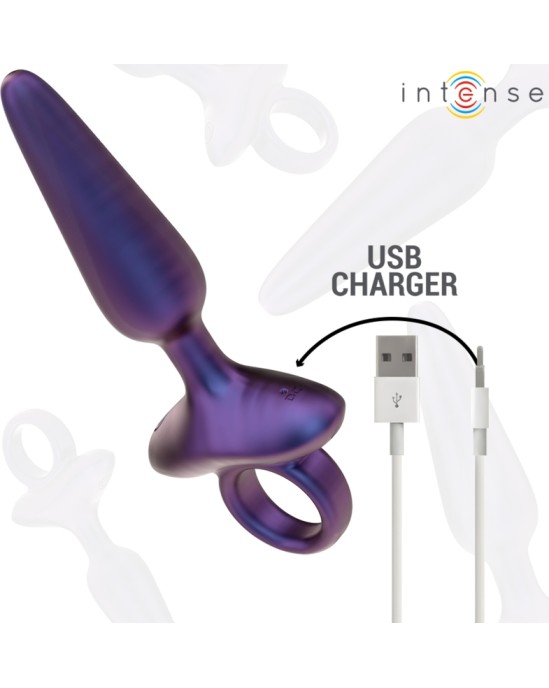 Intense Anal Toys INTENSE - MARLONA VIBRĒJOŠĀS ANĀLĀS SPRIEŽAS MODELIS 4 TĀLVADĪBAS PULTS