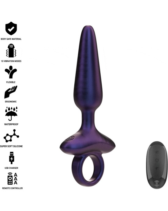 Intense Anal Toys INTENSE - MARLONA VIBRĒJOŠĀS ANĀLĀS SPRIEŽAS MODELIS 4 TĀLVADĪBAS PULTS