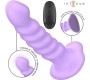Intense Fun INTENSE - BRENDA VIBRATOR SIZE M SPIRAL DESIGN 10 VIBRATIONS PURPLE REMOTE CONTROL