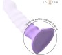 Intense Fun INTENSE - BRENDA VIBRATOR SIZE M SPIRAL DESIGN 10 VIBRATIONS PURPLE REMOTE CONTROL