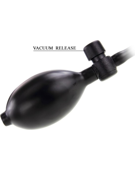 Pretty Love INFLATABLE ANAL PLUG BLACK