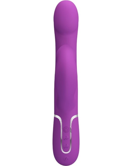 Pretty Love 4 IN 1 MULTIFUNCTION VIBRATOR & STIMULATOR PURPLE