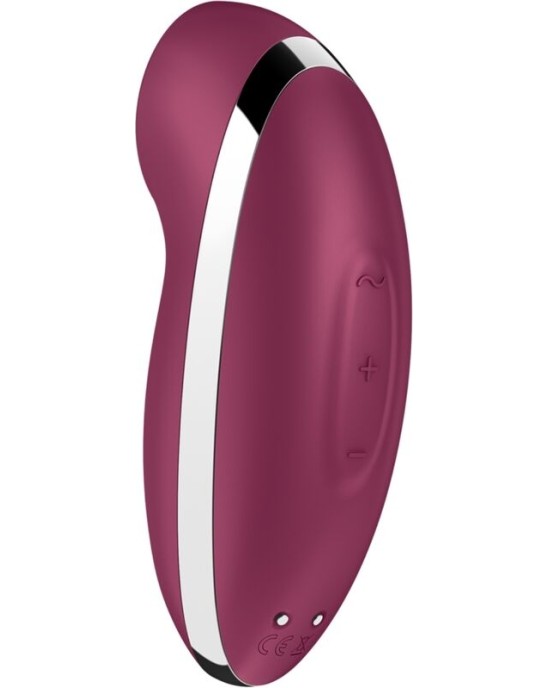 Satisfyer Vibrator SATISFYER - TAP & CLIMAX 2 VIBRATOR & STIMULATOR RED