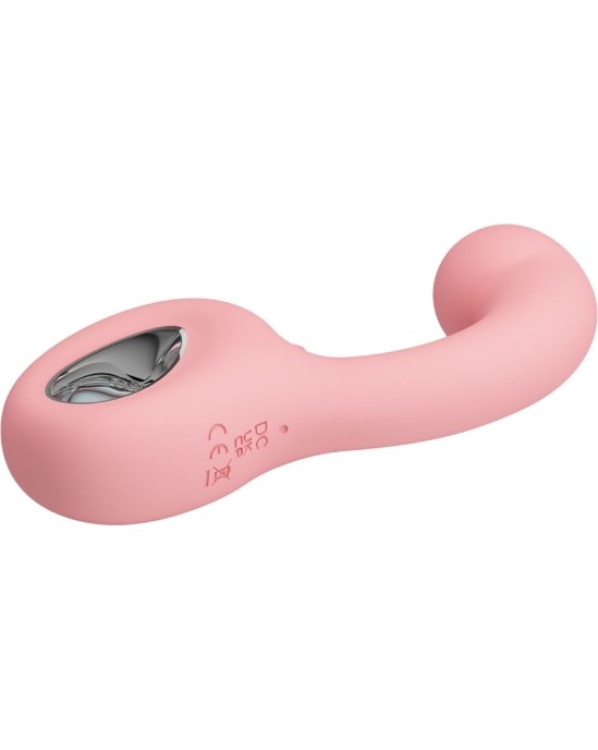 Pretty Love Smart PRETTY LOVE - ERYNNYES G-SPOT VIBRATOR + CLITORIS STIMULATOR 10 VIBRATIONS PINK