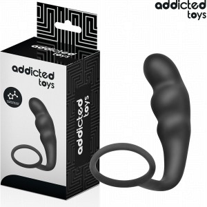 Addicted Toys ANAL PLUG WITH RING SILICONE MODEL 4