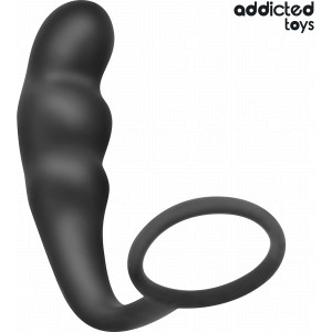Addicted Toys ANAL PLUG WITH RING SILICONE MODEL 4