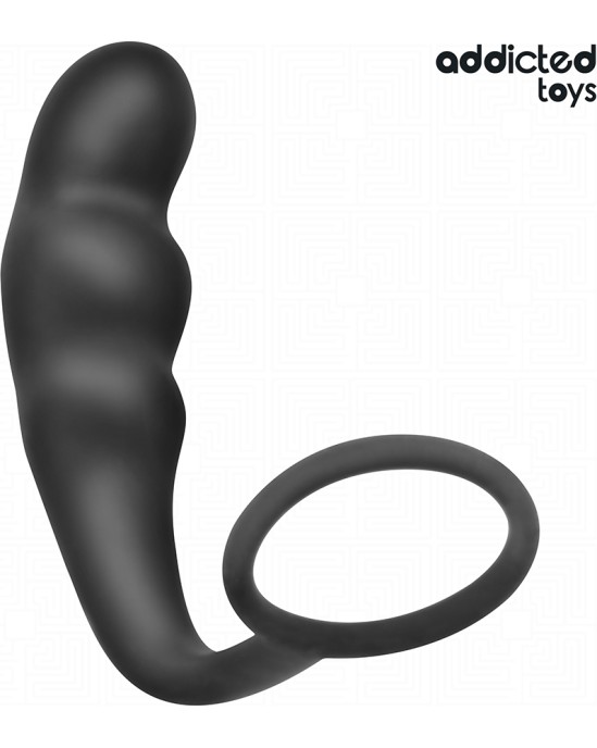 Addicted Toys ANAL PLUG WITH RING SILICONE MODEL 4