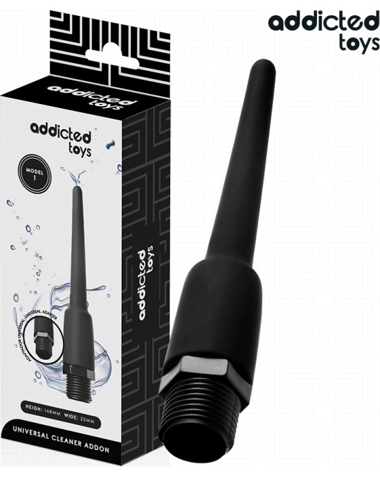 Addicted Toys ANAL CLEANER WITH UNIVERSAL ADAPTER MODEL 1