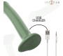 Intense Fun INTENSE - BECCA VIBRATOR WITH SUCTION CUP 10 VIBRATIONS GREEN REMOTE CONTROL