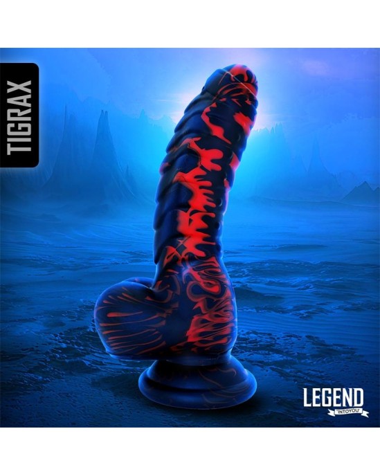 Legend Tigrax Liquid Silikone Realistic Dildo 17,5 cm