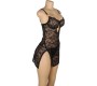 Subblime Babydolls SUBBLIME - 954185 MEŽĢĪŅU BABYDOLL AR REGULĒJAMĀM SIKSNĪM BLACK S/M