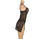 Subblime Babydolls SUBBLIME - 954185 MEŽĢĪŅU BABYDOLL AR REGULĒJAMĀM SIKSNĪM BLACK S/M