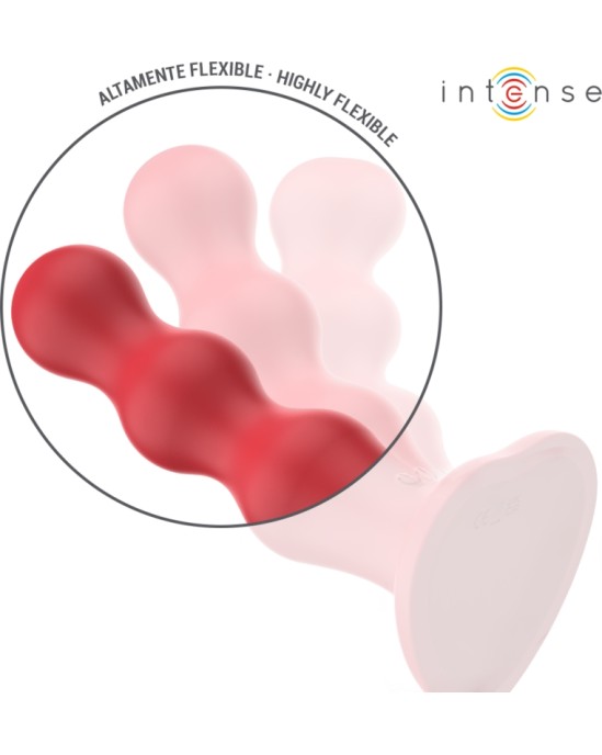 Intense Fun INTENSE - CODY VIBRATORS AR SŪCĒJTAUSI SARKANĀ TĀLVADĪBAS PULTI