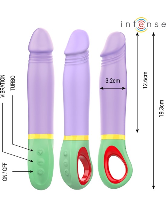 Intense Fun INTENSE - VELMA RABBIT VIBRATOR PURPLE