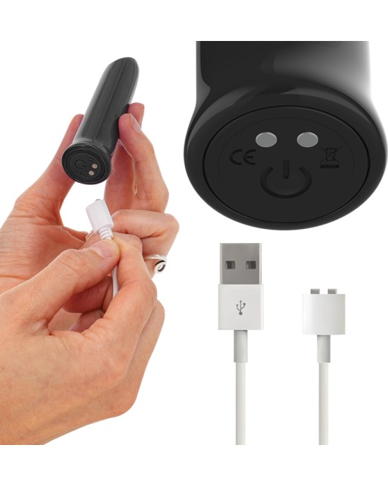 Intense Fun INTENSE - TODRICK CLIT STIMULATING BULLET BLACK