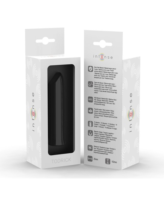 Intense Fun INTENSE - TODRICK CLIT STIMULATING BULLET BLACK