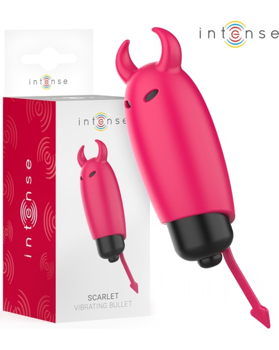 Intense Fun INTENSE - SCARLET VIBRATING BULLET RED DEMON 9.3 X 2.4 CM