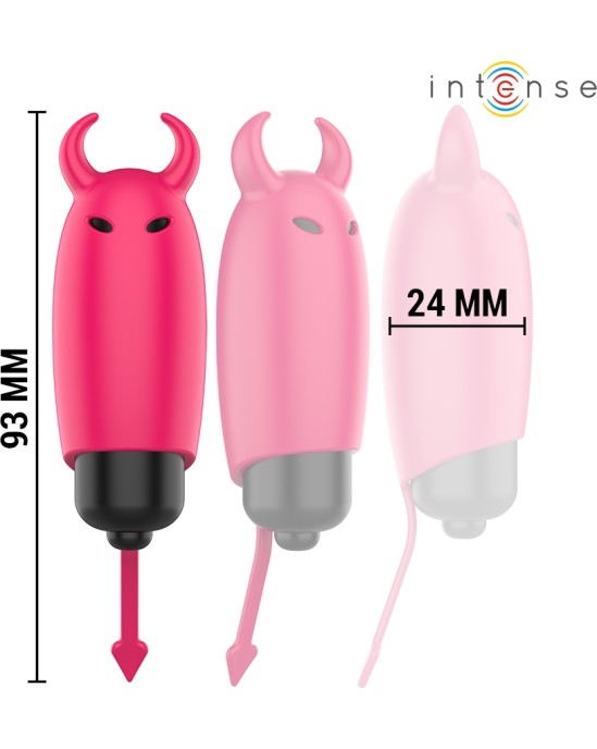 Intense Fun INTENSE - SCARLET VIBRATING BULLET RED DEMON 9.3 X 2.4 CM