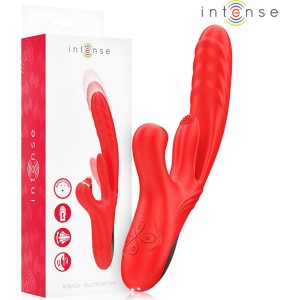Intense Fun INTENSE - ROSALIA MULTIFUNCTION VIBRATOR 3 IN 1 RED