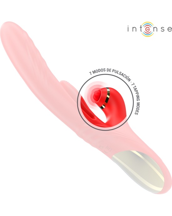 Intense Fun INTENSE - ROSALIA MULTIFUNCTION VIBRATOR 3 IN 1 RED