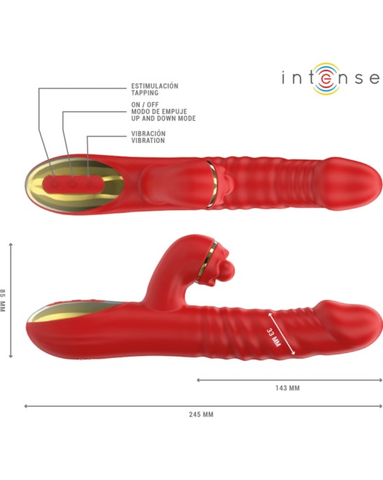 Intense Fun INTENSE - THALIA VIBRATION & THRUST & TAPPING RED