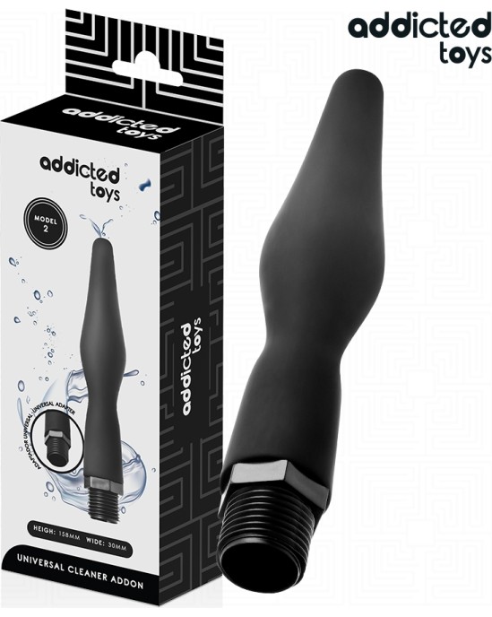 Addicted Toys ANAL CLEANER WITH UNIVERSAL ADAPTER MODEL 2