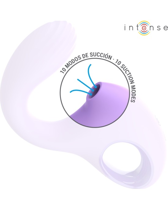 Intense Fun INTENSE - BAXTER VIBRATOR & STIMULATOR VIOLET