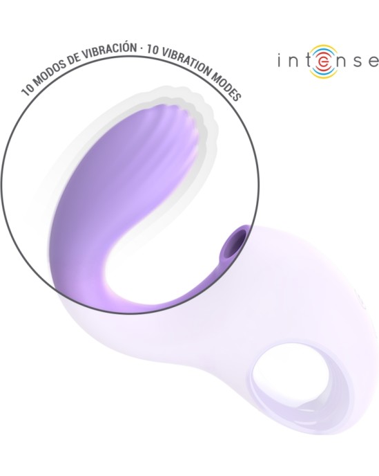Intense Fun INTENSE - BAXTER VIBRATOR & STIMULATOR VIOLET