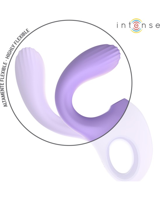 Intense Fun INTENSE - BAXTER VIBRATOR & STIMULATOR VIOLET