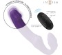 Intense Fun INTENSE - JILL DOUBLE VIBRATOR 20 CM PURPLE REMOTE CONTROL