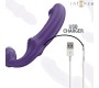 Intense Fun INTENSE - JILL DOUBLE VIBRATOR 20 CM PURPLE REMOTE CONTROL