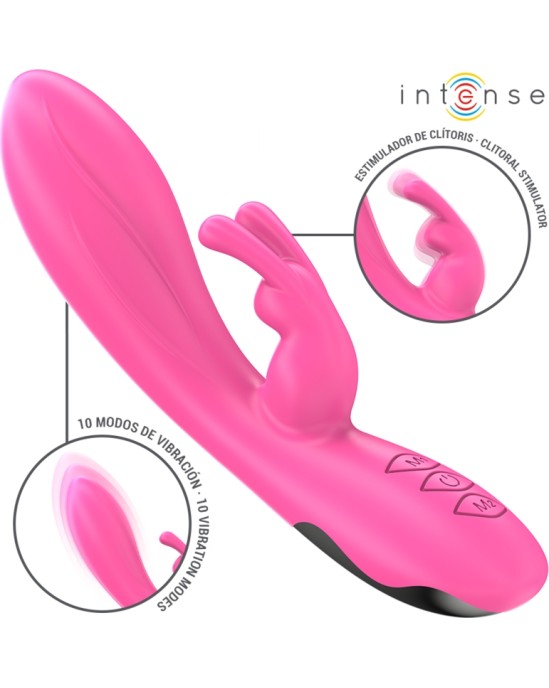 Intense Fun INTENSE - RANDALL RABBIT VIBRATOR 10 VIBRATIONS PINK