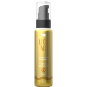 Intt Lubricants INTT - LICK ME HONEY СЪЕДОБНЫЙ ГЕЛЬ С ТЕПЛОВЫМ ЭФФЕКТОМ