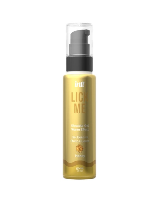 Intt Lubricants INTT - LICK ME HONEY СЪЕДОБНЫЙ ГЕЛЬ С ТЕПЛОВЫМ ЭФФЕКТОМ