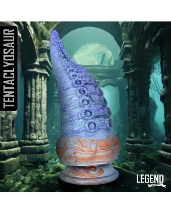 Legend Жидкий силиконовый дилдо Tentaclyosaur Tentacle 20 см